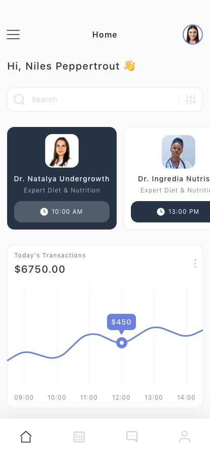 Healthcare Solutions Mobile App UI Kit - Screenshot 3