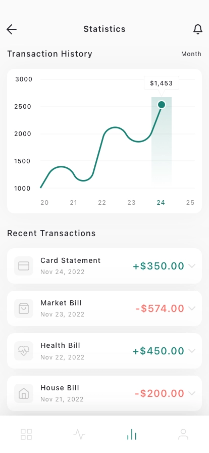 Banking & Finance Mobile App UI Kit - Screenshot 5