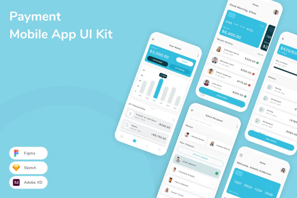 Payment Mobile App UI Kit