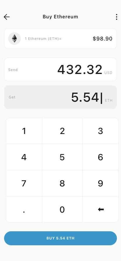 Token Trade Mobile App UI Kit - Screenshot 3