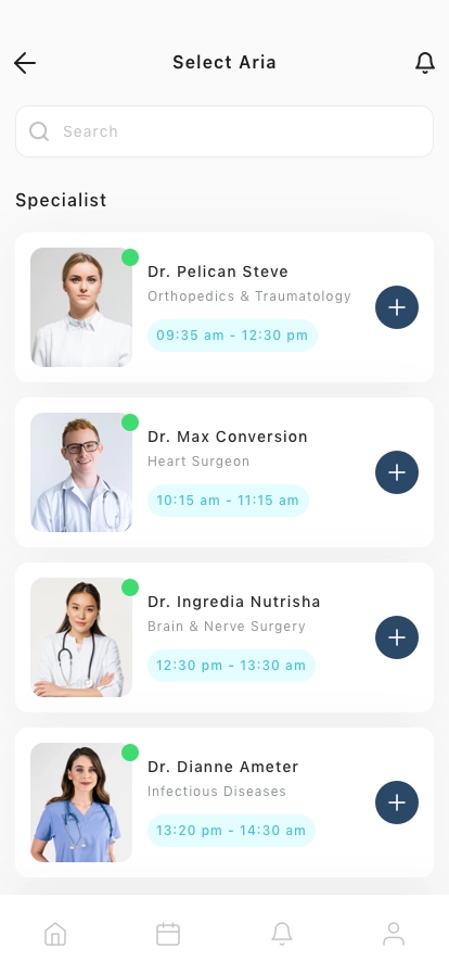 Doctor Appointment Mobile App UI Kit - Screenshot 3