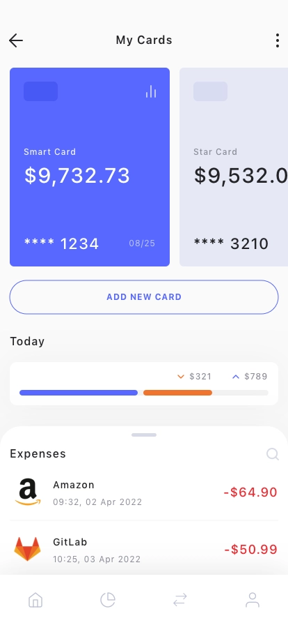 Personal Fintech App UI Kit - Screenshot 2