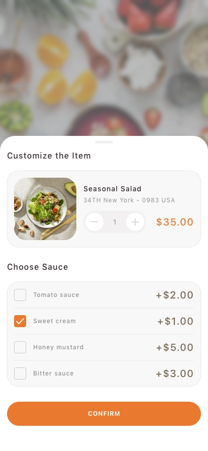 Food Delivery Mobile App UI Kit - Screenshot 4