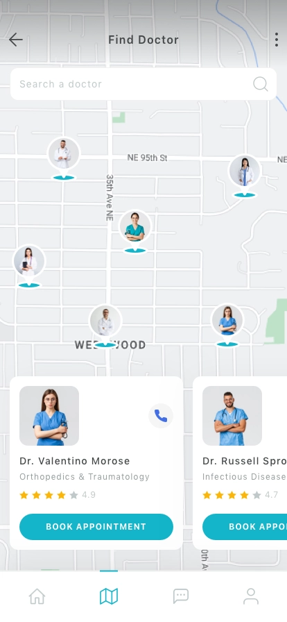 Medical Mobile App UI Kit - Screenshot 2