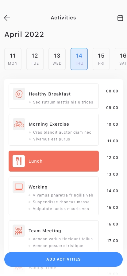 Task Management Mobile App UI Kit - Screenshot 5
