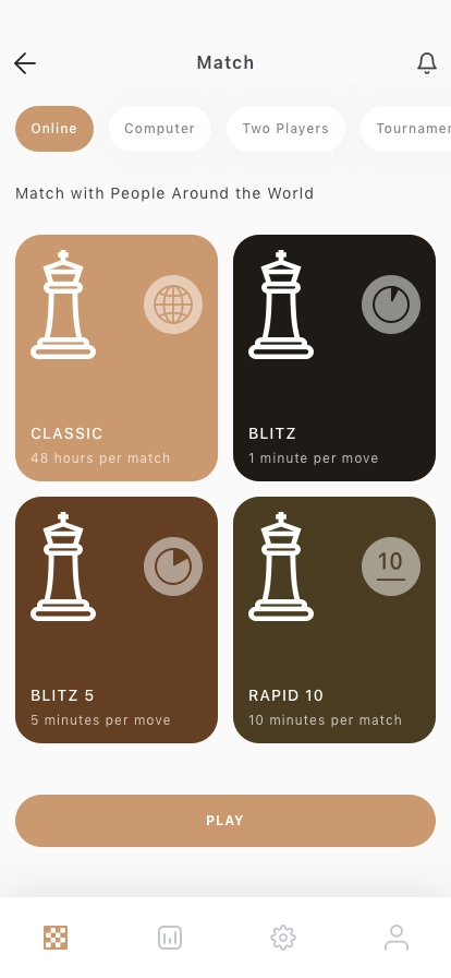 Chess Game Mobile App UI Kit - Screenshot 1