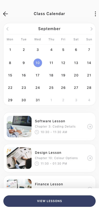 AI Online Course Mobile App UI Kit - Screenshot 5