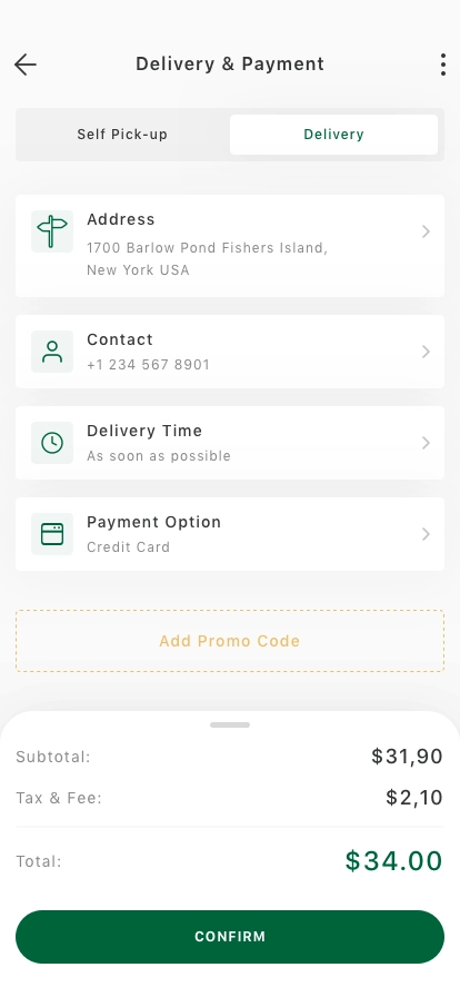 Coffee eCommerce App UI Kit - Screenshot 5