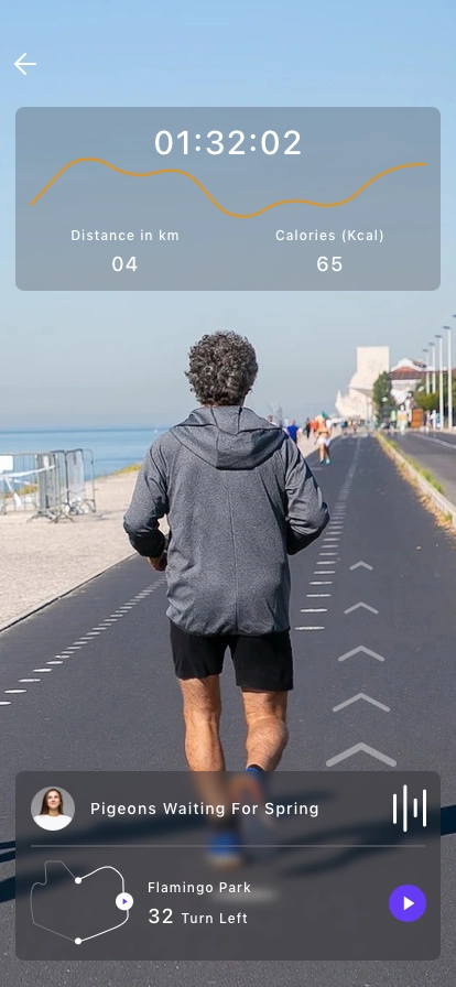 Fitness Health Tracker App UI Kit - Screenshot 5