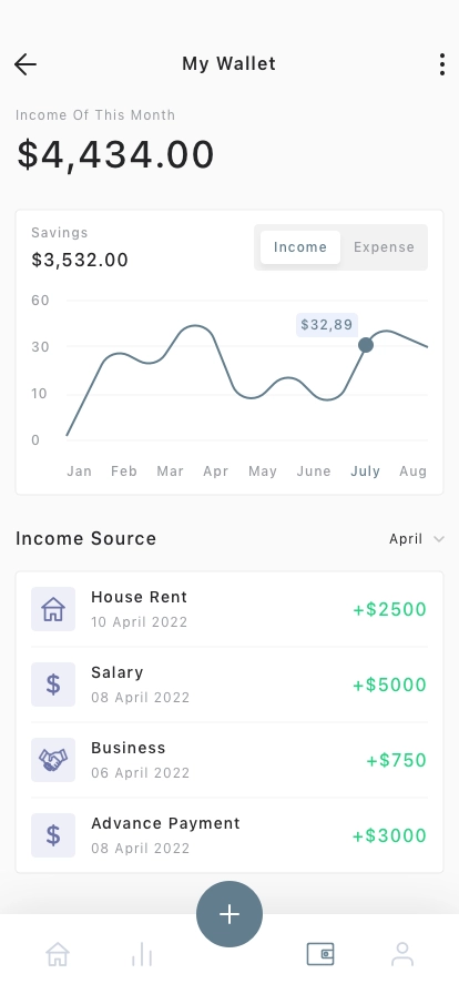 Finance Mobile App UI Kit - Screenshot 4