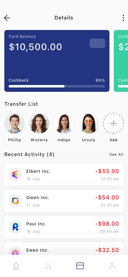 Financial & Investment Mobile App UI Kit - Screenshot 2