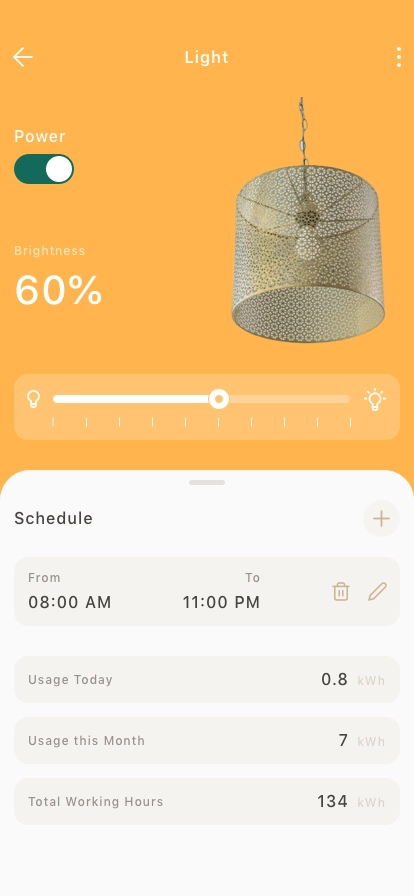 Smart Home Mobile App UI Kit - Screenshot 5