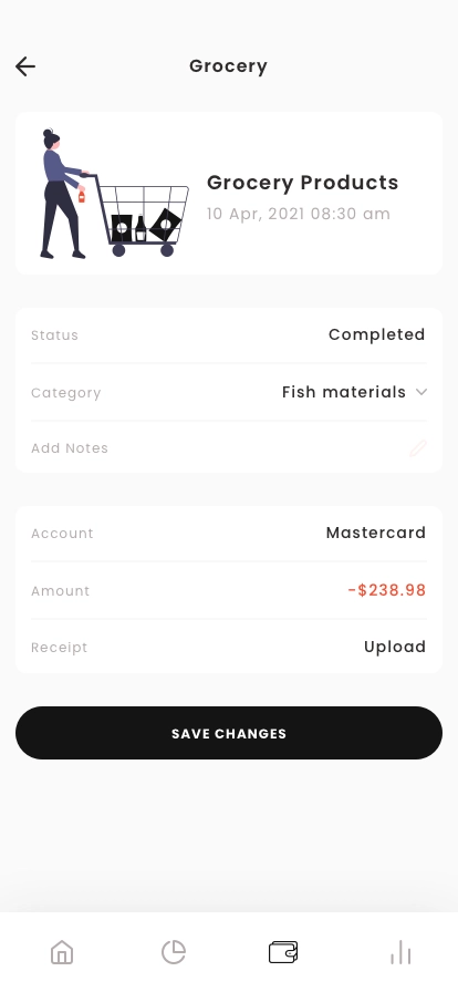 Cryptocurrency Wallet Mobile App UI Kit - Screenshot 5