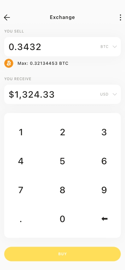 Crypto Wallet Mobile App UI Kit - Screenshot 5