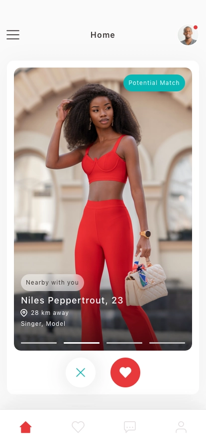 Dating Mobile App UI Kit - Screenshot 1