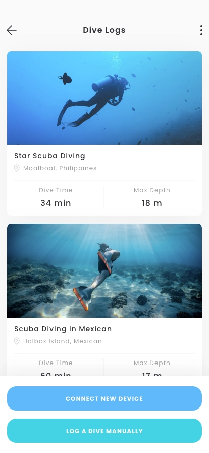 Diving Mobile App UI Kit - Screenshot 2
