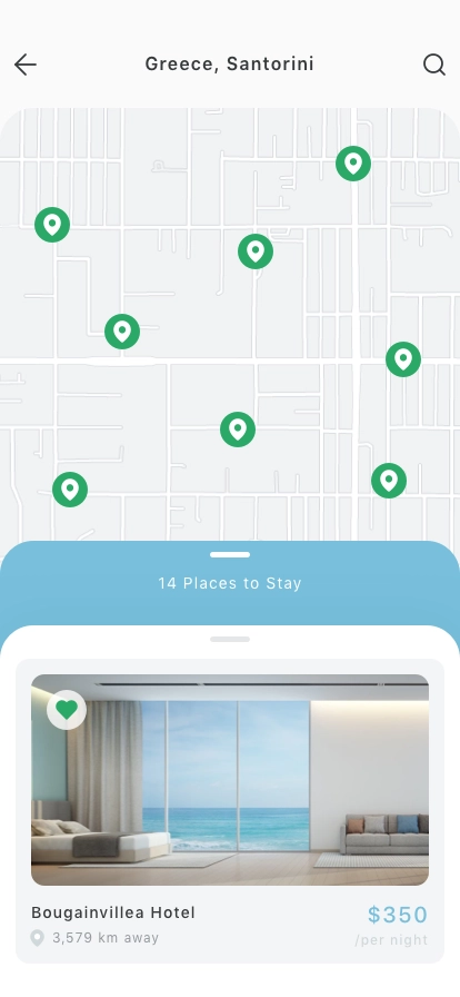 Hotel Booking Mobile App UI Kit - Screenshot 4