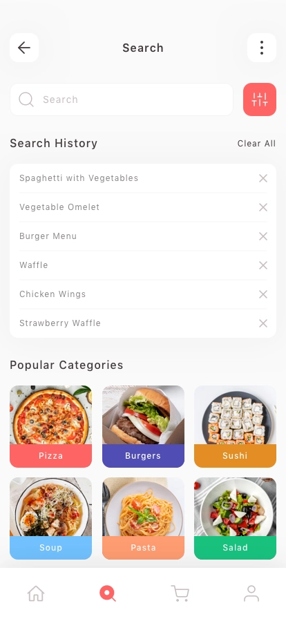 Food Delivery Mobile App UI Kit - Screenshot 2