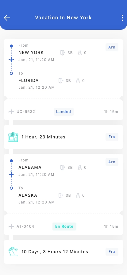 Flight Booking App UI Kit - Screenshot 3