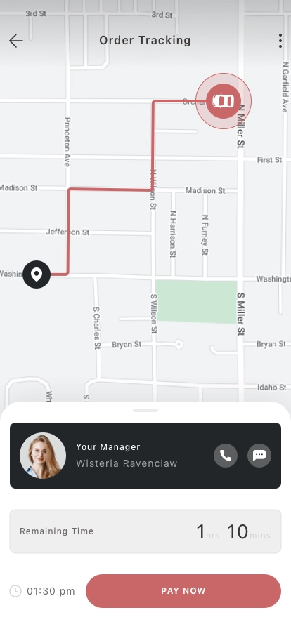 Rental Car Mobile App UI Kit - Screenshot 3