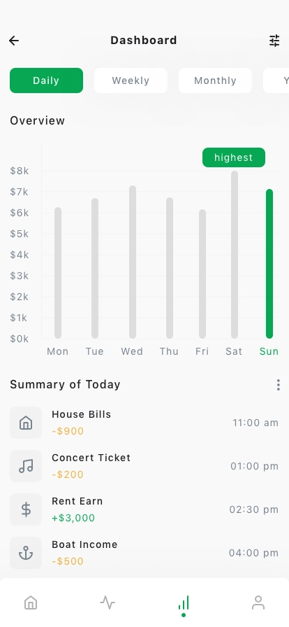 Banking & Finance Mobile App UI Kit - Screenshot 5