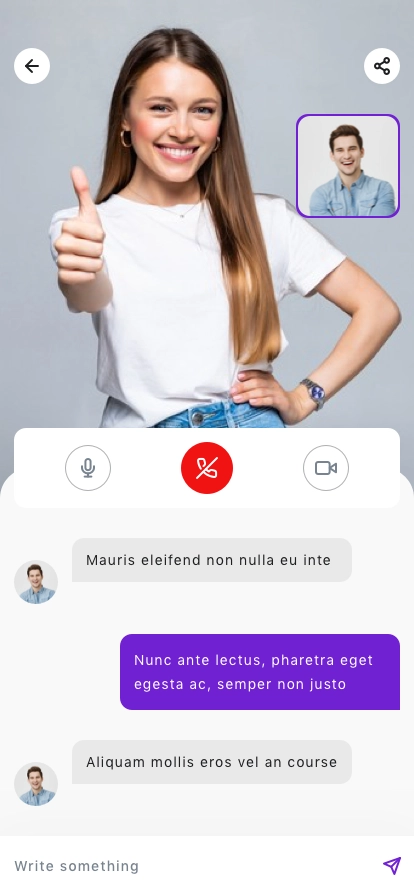 Language Learning & Course Mobile App UI Kit - Screenshot 4