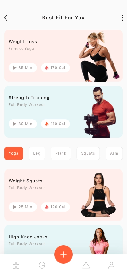 Fitness & Workout Tracker App UI Kit - Screenshot 4