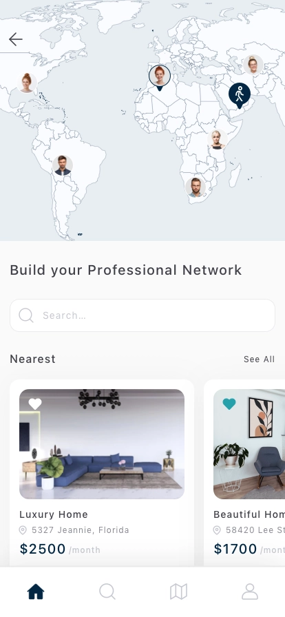 Property Listings Mobile App UI Kit - Screenshot 1