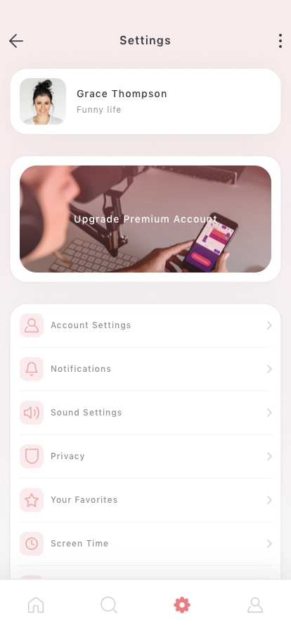 Podcast Player Mobile App UI Kit - Screenshot 4