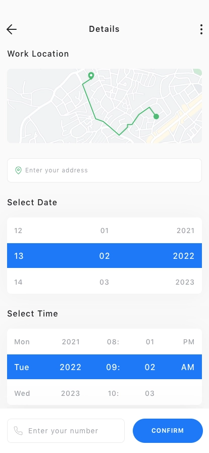 Repair Service App UI Kit - Screenshot 4