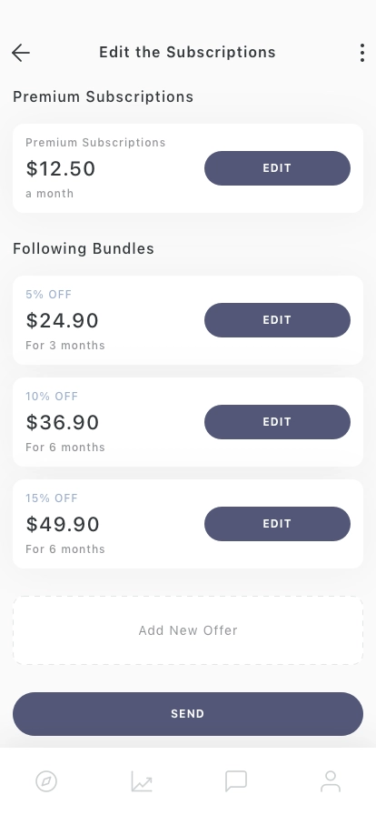 Creator & Fans Mobile App UI Kit - Screenshot 2
