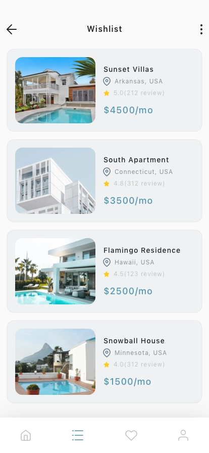 Home Rental Mobile App UI Kit - Screenshot 2