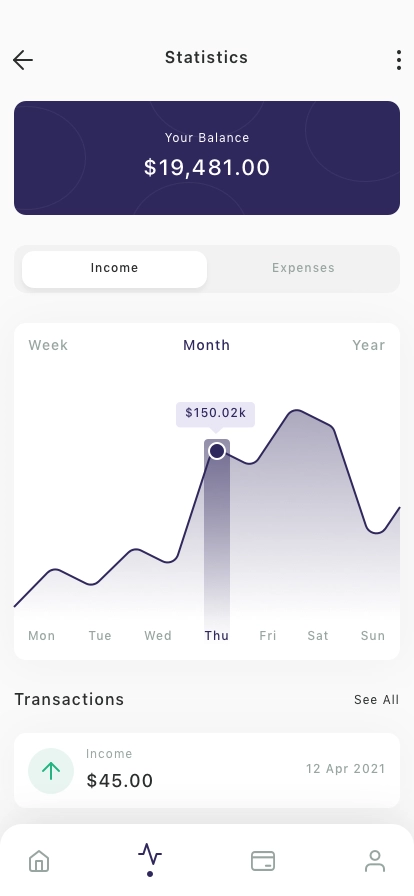 Freelancers Bank Mobile App UI Kit - Screenshot 1