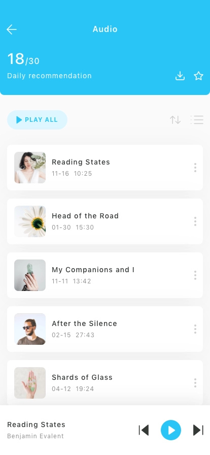 Music Player Mobile App UI Kit - Screenshot 2