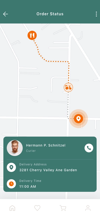 Food Delivery Mobile App UI Kit - Screenshot 4