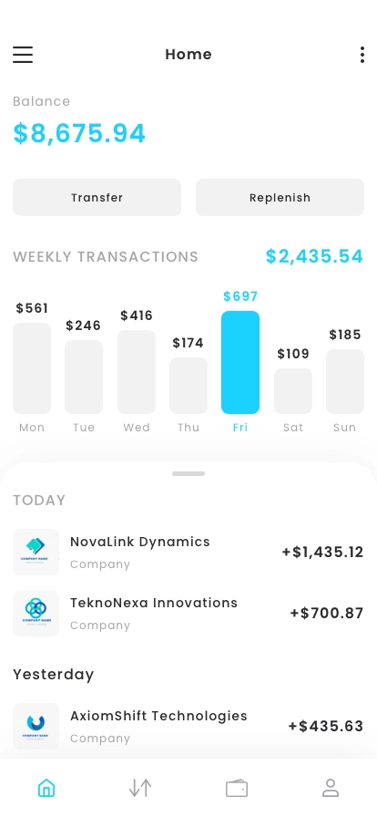 Financial Investments Mobile App UI Kit - Screenshot 3