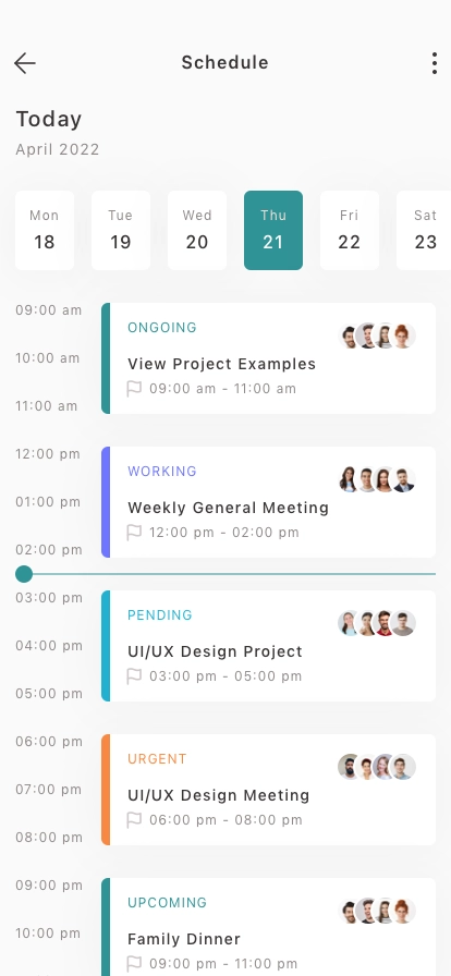 Task Management Mobile App UI Kit - Screenshot 4