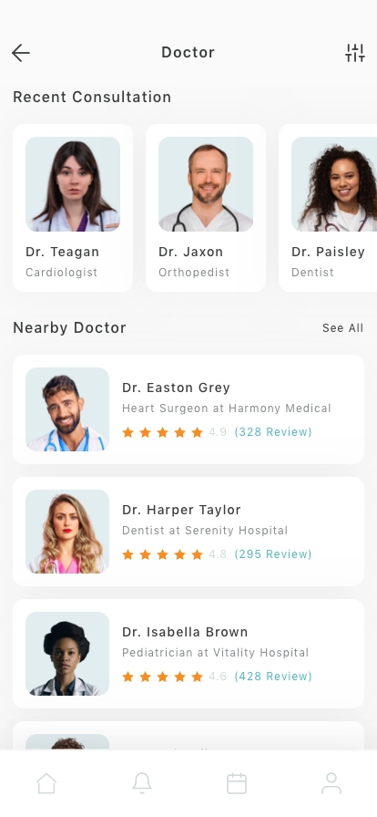 Medical Mobile App UI Kit - Screenshot 2