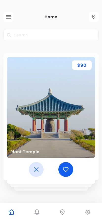 Tour Booking Mobile App UI Kit - Screenshot 2