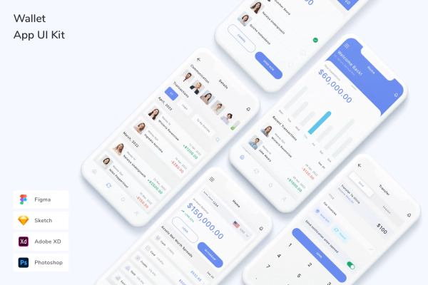 Wallet App UI Kit