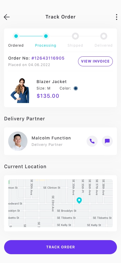 Clothes Ecommerce App UI Kit - Screenshot 5