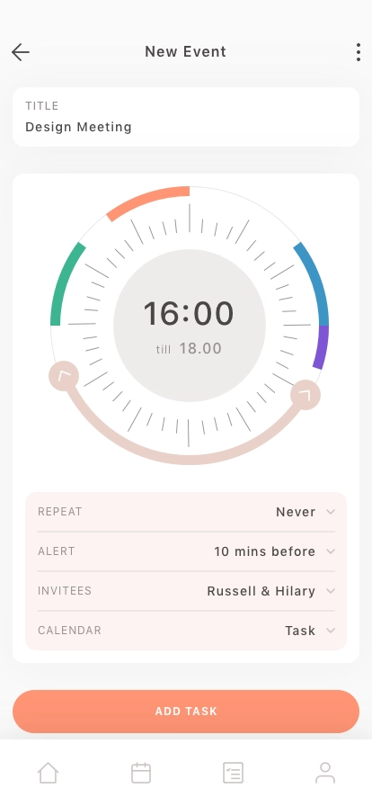 Event Calendar Mobile App UI Kit - Screenshot 5