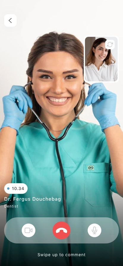 Doctor Consultation Mobile App UI Kit - Screenshot 4