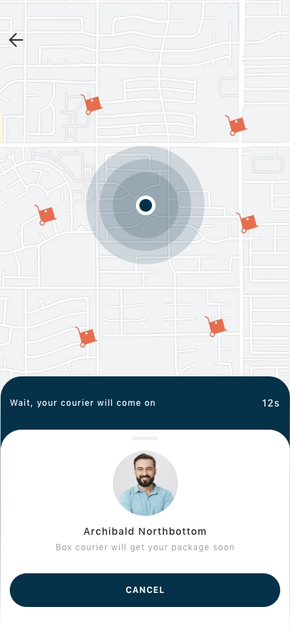 Logistics & Delivery Mobile App UI Kit - Screenshot 5