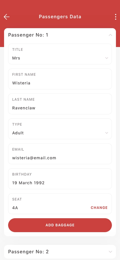 Flight Booking Mobile App UI Kit - Screenshot 5