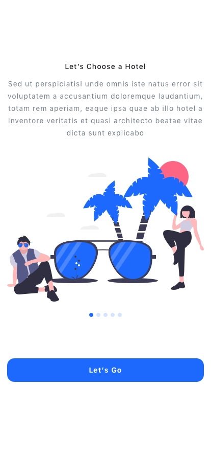 Hotel Booking & Reservation App UI Kit - Screenshot 1