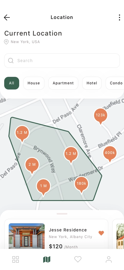 Home Finder Mobile App UI Kit - Screenshot 4
