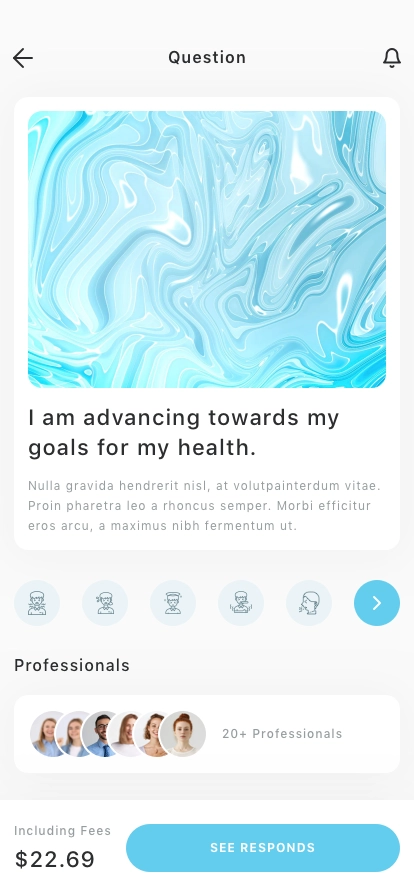 Medical Help Mobile App UI Kit - Screenshot 5