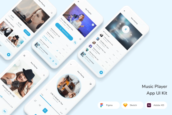 Music Player App UI Kit