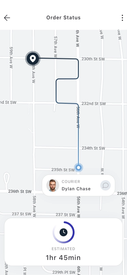 Package Tracking Mobile App UI Kit - Screenshot 2